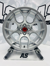 15” AS- 7686  4/100 4/114 silver wheels